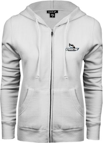 Stockton ENZA Ladies Fleece Full Zip Hoodie Official Logo - ONLINE ONLY