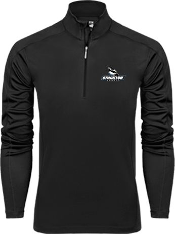Stockton Syntrel Interlock 1/4 Zip Official Logo - ONLINE ONLY
