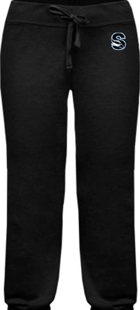 Stockton ENZA Ladies Banded Fleece Capri Secondary Logo - ONLINE ONLY