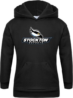 Stockton Youth Fleece Hood Official Logo - ONLINE ONLY