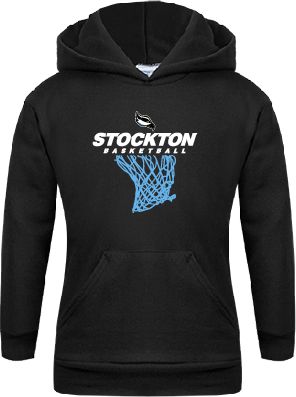 Stockton Youth Fleece Hoodie Basketball Design - ONLINE ONLY
