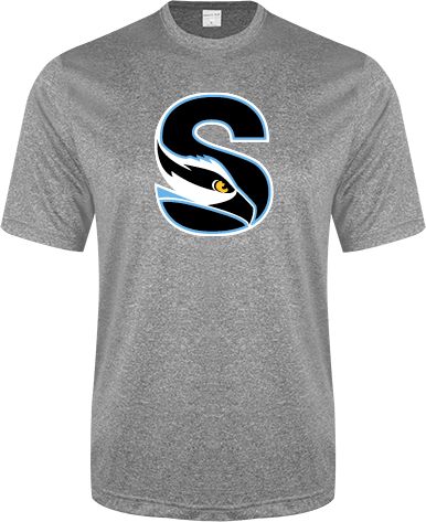 Stockton Performance Heather Contender Tee Secondary Logo - ONLINE ONLY
