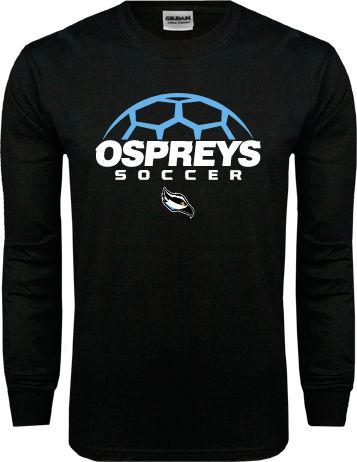 Stockton Long Sleeve TShirt Soccer Design - ONLINE ONLY