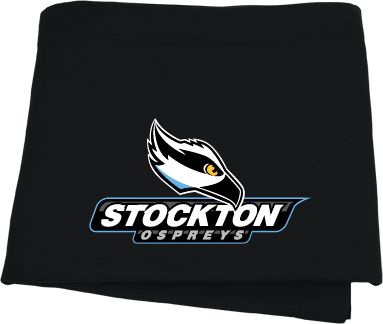 Stockton Sweatshirt Blanket Official Logo - ONLINE ONLY