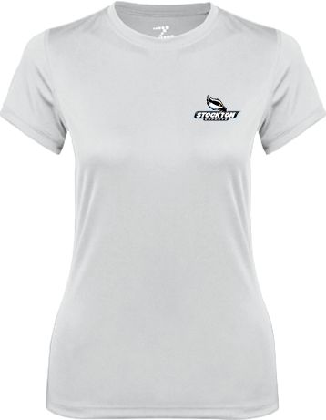 Stockton Ladies Syntrel Performance Tee Official Logo - ONLINE ONLY