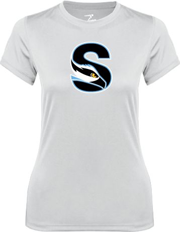 Stockton Ladies Syntrel Performance Tee Secondary Logo - ONLINE ONLY