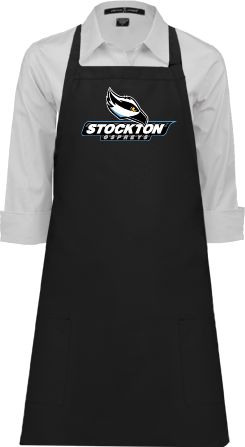 Stockton Full Length Apron Official Logo - ONLINE ONLY