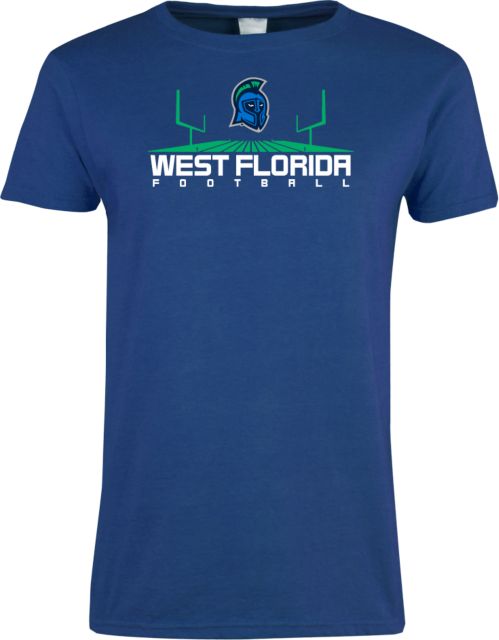 West Florida Ladies T Shirt Football Design - ONLINE ONLY