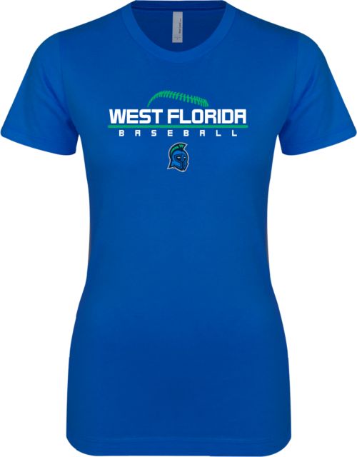 West Florida Next Level Ladies SoftStyle Junior Fitted Tee Baseball Design - ONLINE ONLY