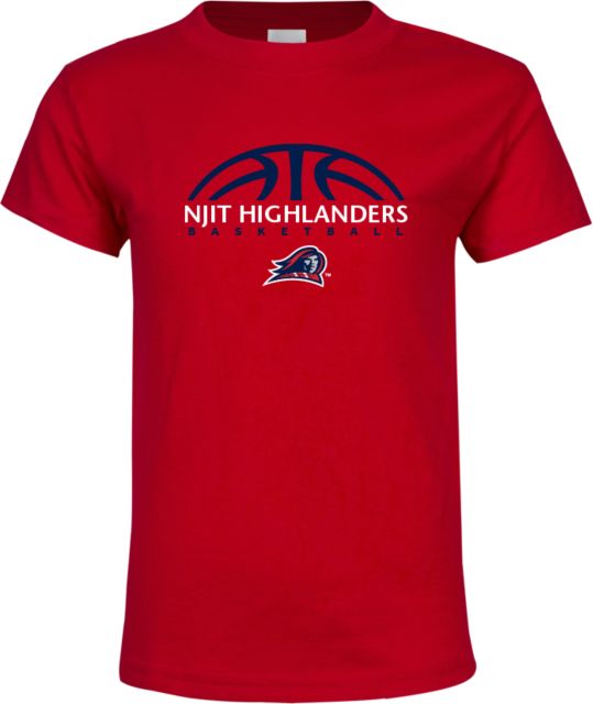 verraad Ooit Concessie NJIT Youth T Shirt Basketball Half Ball Design - ONLINE ONLY: New Jersey  Institute Of Technology