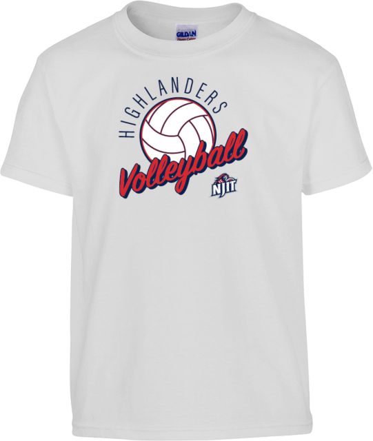 NJIT Youth T Shirt Highlanders Volleyball Script - ONLINE ONLY