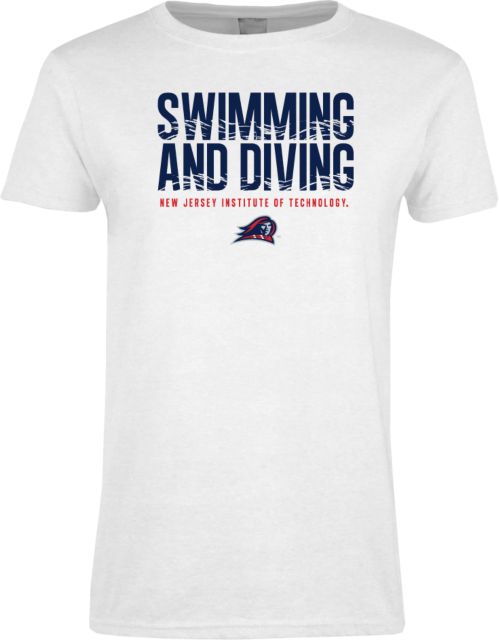 NJIT Womens Short Sleeve Tee New Jersey Institute Swim and Dive - ONLINE ONLY