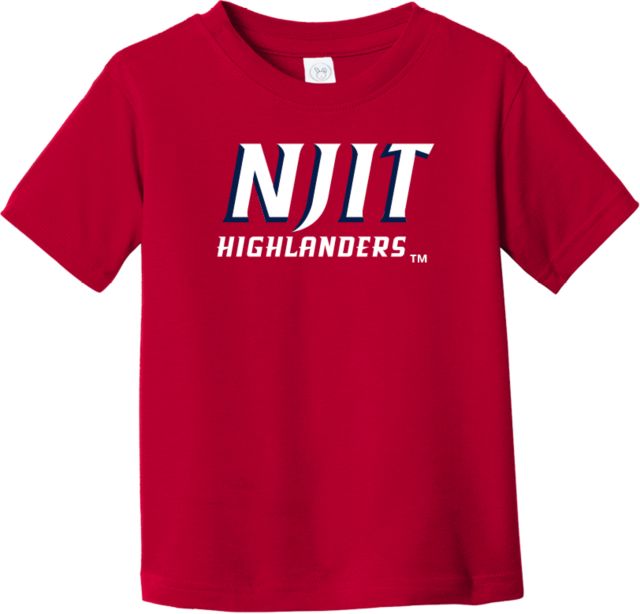 NJIT Toddler T Shirt NJIT Highlanders Stacked - ONLINE ONLY