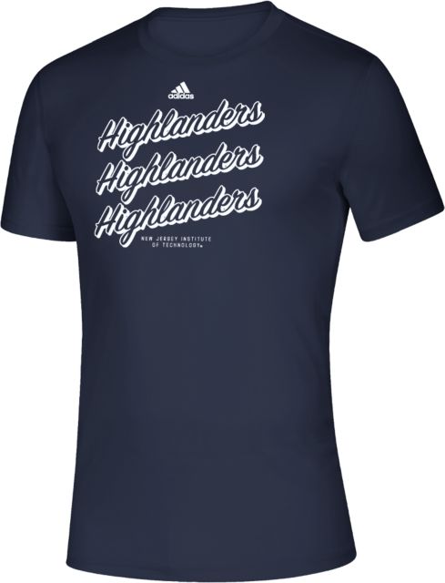NJIT Adidas Creator Performance Tee Adidas - Highlanders Script Stacked - ONLINE ONLY