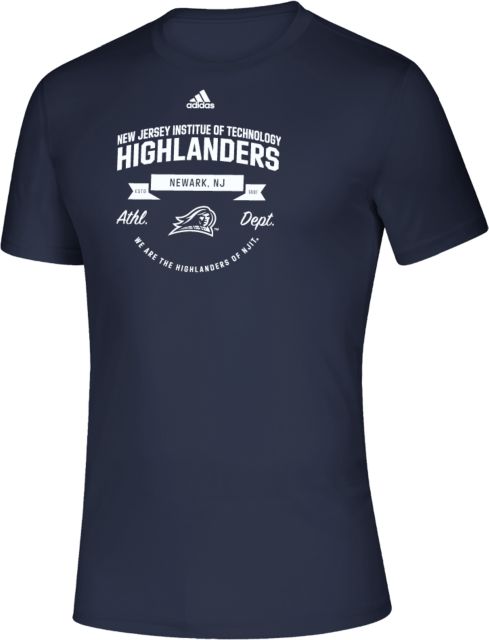 NJIT Adidas Creator Performance Tee Adidas - Highlanders Athl Dept est 1881 - ONLINE ONLY