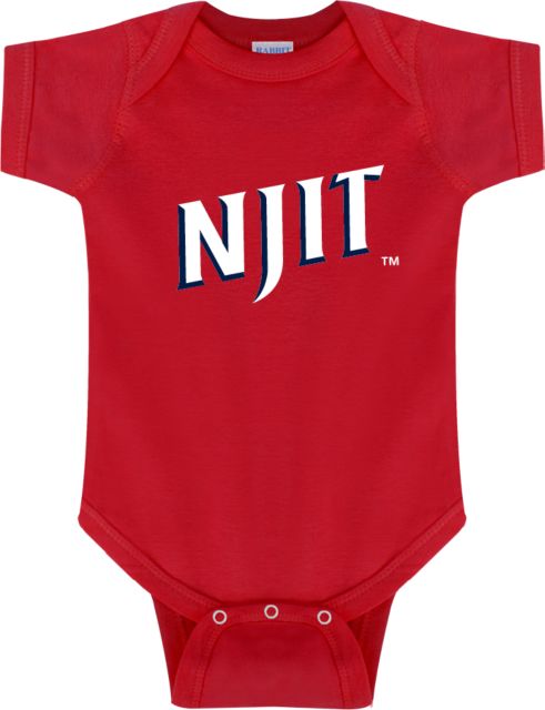 NJIT Infant Bodysuit NJIT Wordmark - ONLINE ONLY
