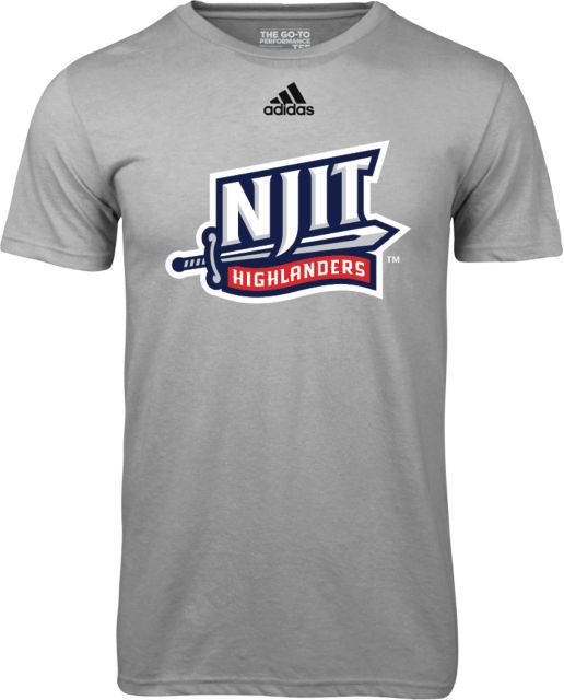 NJIT Adidas Climalite Ultimate Performance Tee NJIT Mark - ONLINE