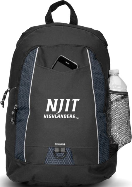 NJIT Impulse Backpack NJIT Highlanders Stacked - ONLINE ONLY