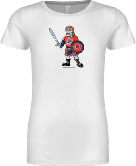 NJIT Next Level Girls Fashion Fit T Shirt NJIT Mascot Distressed - ONLINE ONLY