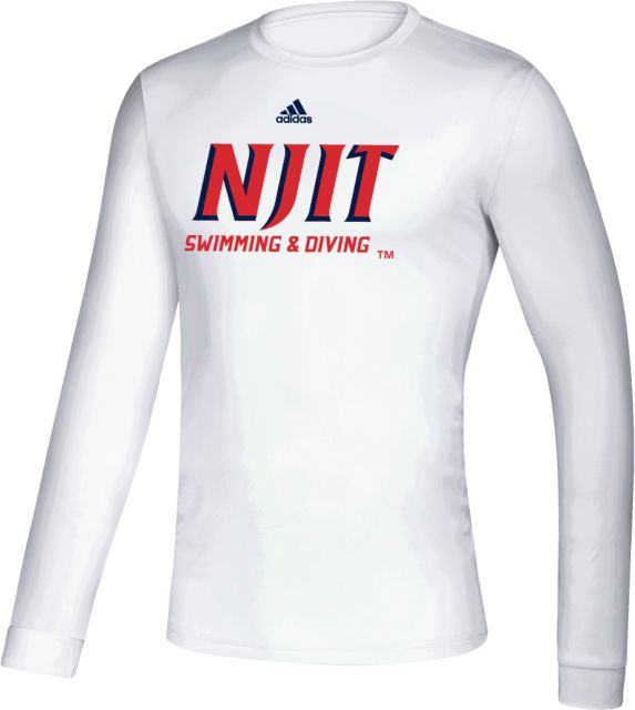 NJIT Adidas Creator Performance Long Sleeve Tee Adidas - NJIT Swim and Dive - ONLINE ONLY