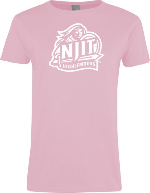 NJIT Womens Short Sleeve Tee NJIT Highlanders Mascot Mark - ONLINE ONLY