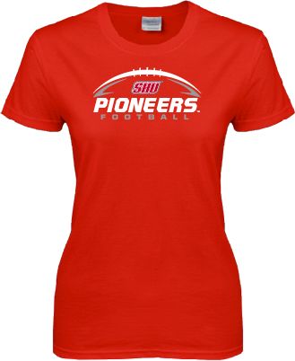 Sacred Heart Ladies T Shirt Pioneers Football Horizontal - ONLINE ONLY