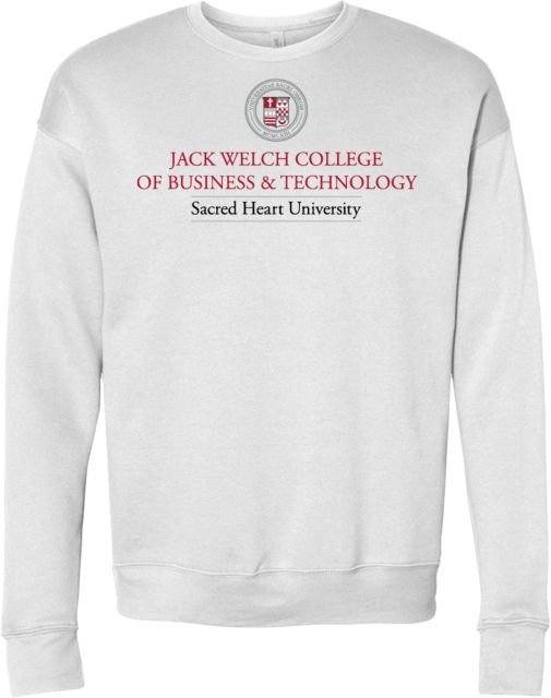 Sacred Heart Bella + Canvas Fleece Crew Sacred Heart Univ College of Business - ONLINE ONLY