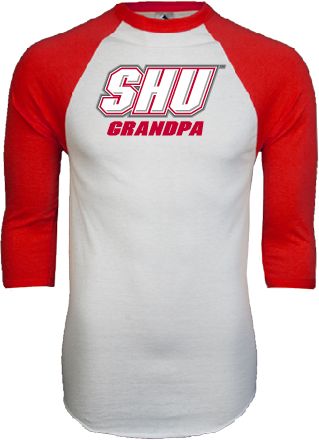 Baseball Grandpa (dark) Short-Sleeve T-Shirt - Red / S