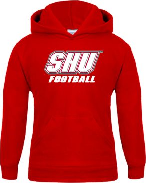 Sacred Heart Fleece Hoodie Football - ONLINE ONLY: Sacred Heart University