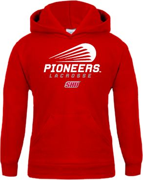 Sacred Heart Youth Fleece Hoodie Pioneers Lacrosse Modern - ONLINE ONLY