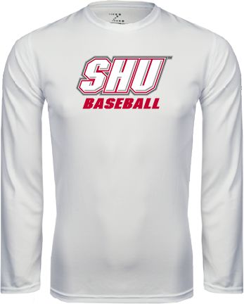 Sacred Heart Performance Longsleeve Shirt Baseball - ONLINE ONLY