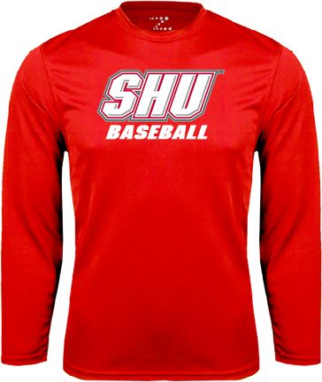 Sacred Heart Performance Longsleeve Shirt Baseball - ONLINE ONLY