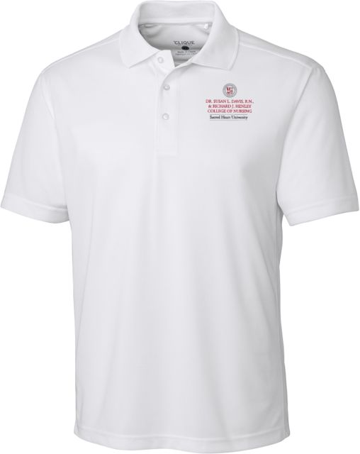 Sacred Heart C&B Clique Ice Pique Polo Sacred Heart Univ College of Nursing - ONLINE ONLY