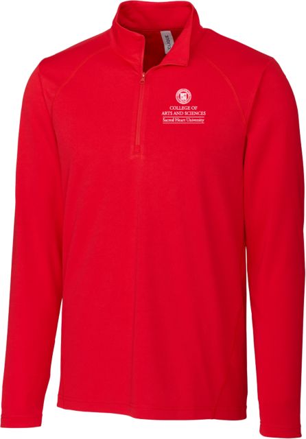 Sacred Heart C&B Clique Ice Pique Half Zip Sacred Heart Univ College of Arts - ONLINE ONLY