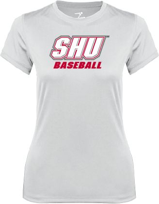 Sacred Heart Ladies Syntrel Performance Tee Baseball - ONLINE ONLY