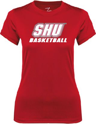 Sacred Heart Ladies Syntrel Performance Tee Basketball - ONLINE ONLY