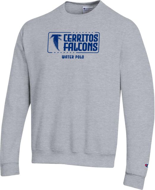 Cerritos College Champion Fleece Crew Cerritos Falcons  Water Polo - ONLINE ONLY