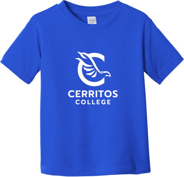 Cerritos College Toddler T Shirt Cerritos College Stacked - ONLINE ONLY