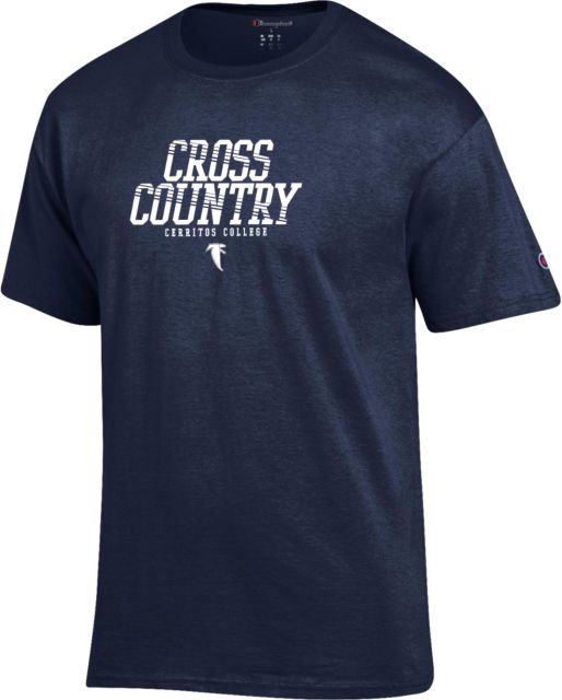 Cerritos College Champion T Shirt Cerritos College  Cross Country Design - ONLINE ONLY