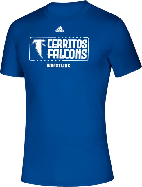 Cerritos College Adidas Creator Performance Tee Cerritos Falcons Wrestling - ONLINE ONLY