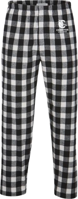 Cerritos College Boxercraft Unisex Buffalo Flannel Pajama Pant Cerritos College Stacked - ONLINE ONLY