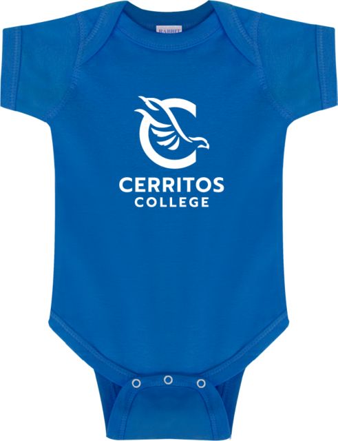 Cerritos College Infant Bodysuit Cerritos College Stacked - ONLINE ONLY