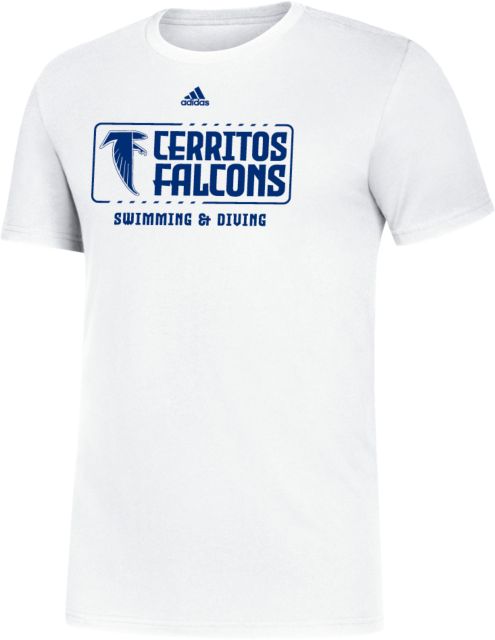 Cerritos College Adidas Amplifier Tee Cerritos Falcons Swimming and Diving - ONLINE ONLY