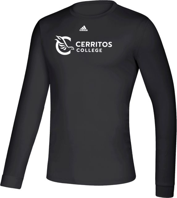 Cerritos College Adidas Creator Performance Long Sleeve Tee Cerritos College Flat - ONLINE ONLY