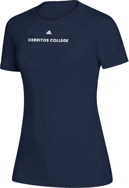 Cerritos College Adidas Womens Creator Performance Tee Cerritos College - ONLINE ONLY