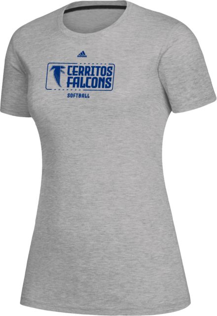 Cerritos College Adidas Womens Creator Performance  Tee Cerritos Falcons Softball - ONLINE ONLY