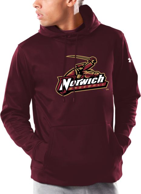 Norwich Under Armour Armour Fleece Hoodie Baseball - ONLINE ONLY