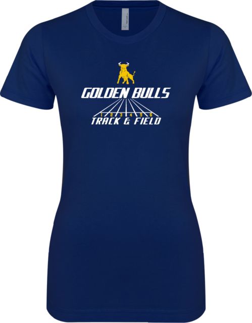 Johnson C Smith Next Level Ladies SoftStyle Junior Fitted Tee Track and Field - ONLINE ONLY