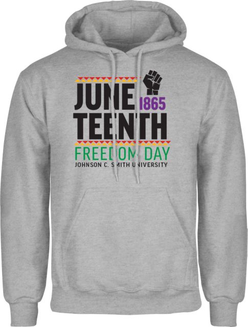 Johnson C Smith Fleece Hoodie Juneteenth - ONLINE ONLY