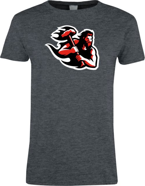 Cal U PA Womens Short Sleeve Tee California Vulcan Mascot - ONLINE ONLY